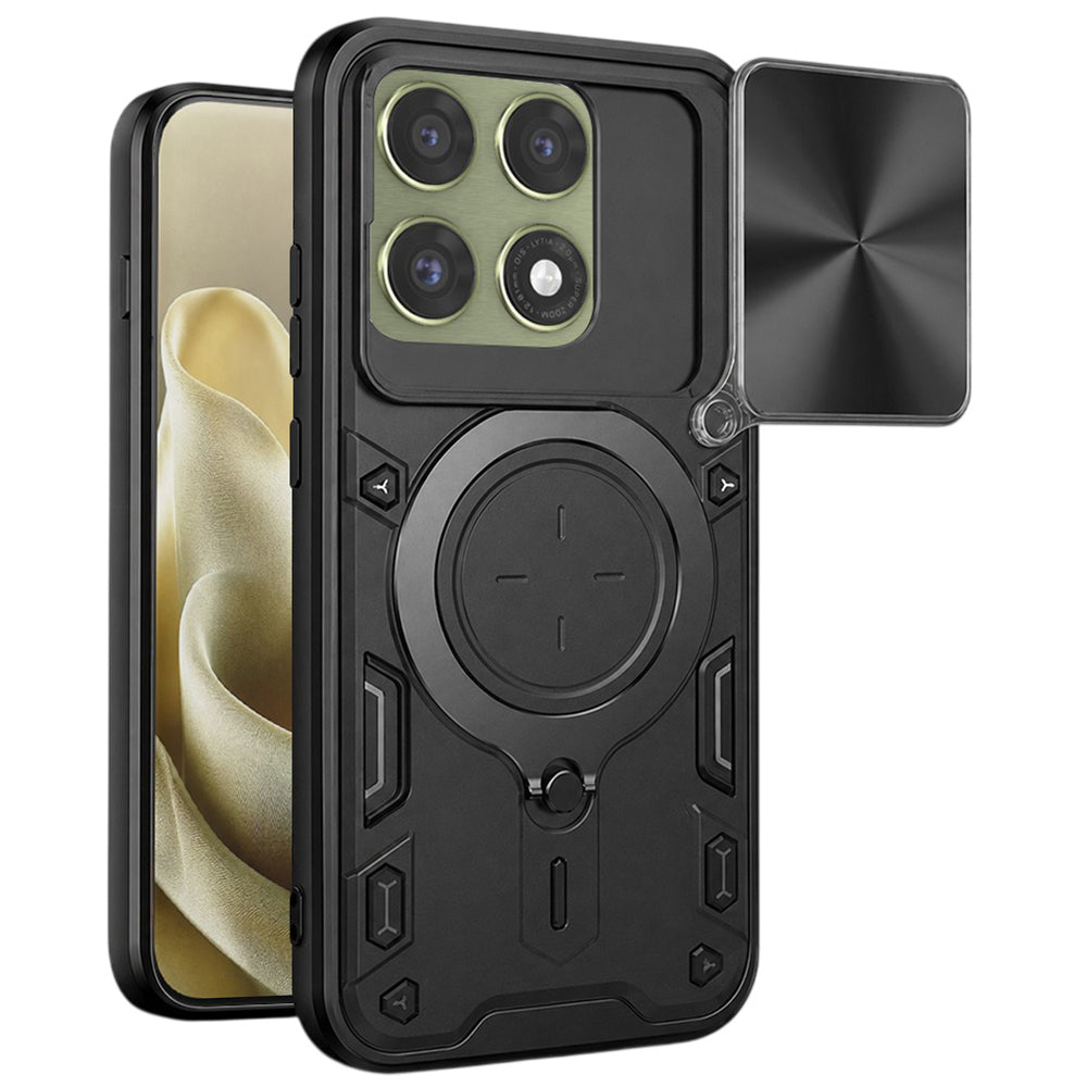 Ovitek za Motorola Edge 70 Pro, Techsuit, CamGuard Pro, Črn