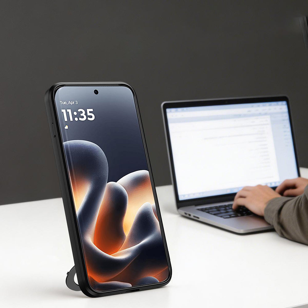 Ovitek za Motorola Edge 70 Pro, Techsuit, CamGuard Pro, rožnato zlata