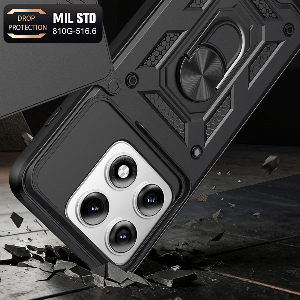 Ovitek za Motorola Edge 70 Pro, Techsuit, CamShield, modra