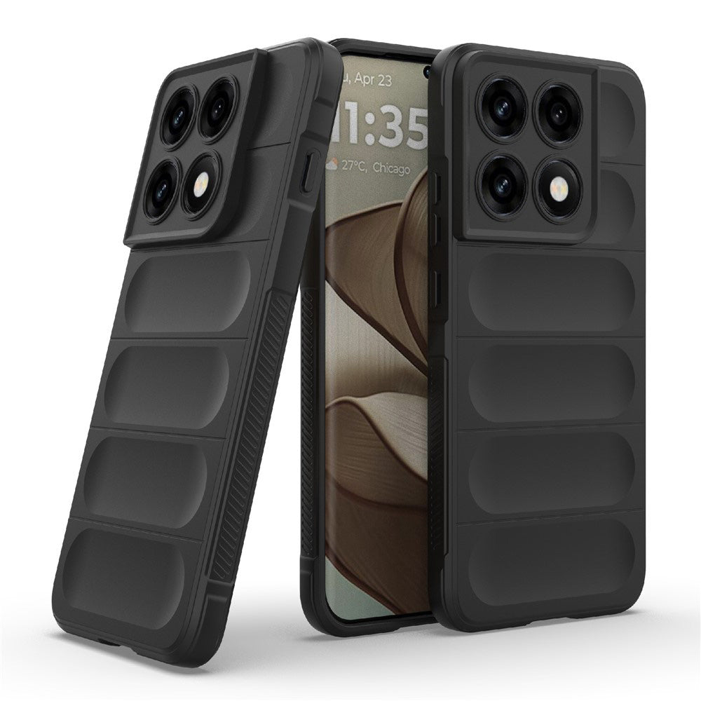 Ovitek za Motorola Edge 70 Pro, Techsuit, Magic Shield, Črn
