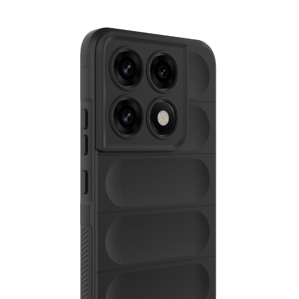 Ovitek za Motorola Edge 70 Pro, Techsuit, Magic Shield, Črn