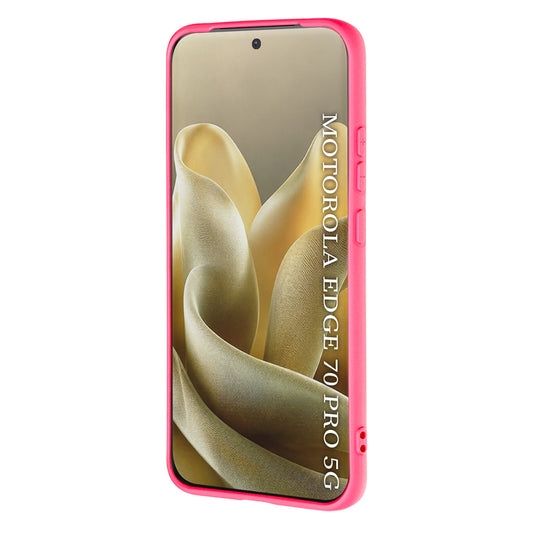 Ovitek za Motorola Edge 70 Pro, Techsuit, SoftFlex, Temno roza