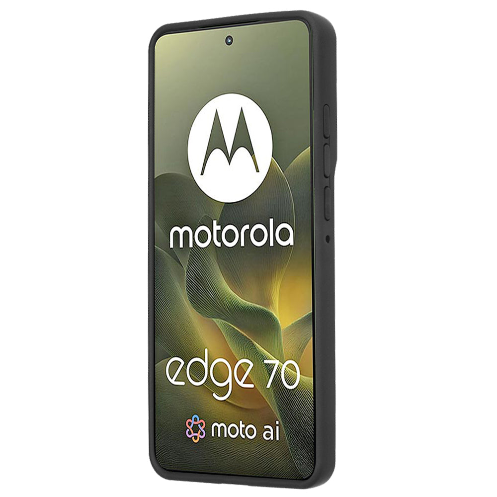 Ovitek za Motorola Edge 70, Techsuit, Glinth, Črn