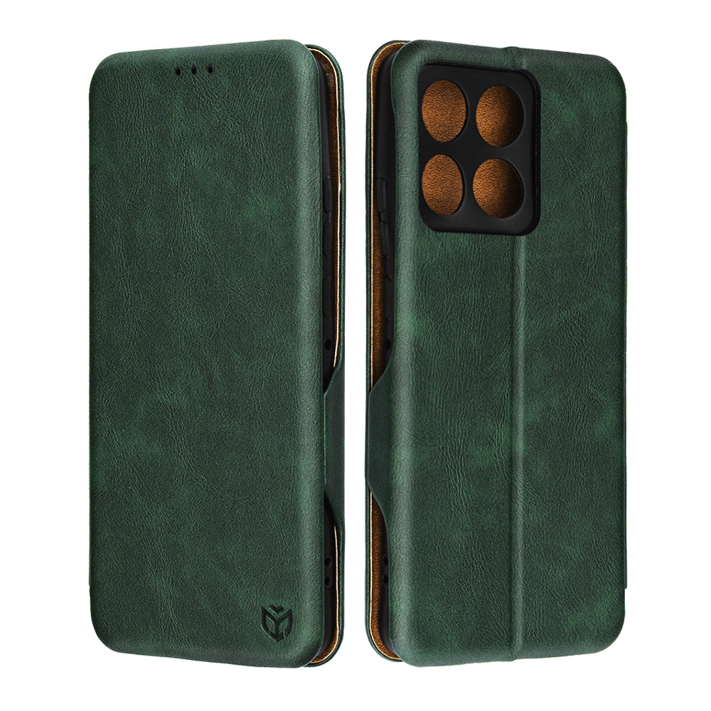 Ovitek za Motorola Edge 70, Techsuit, Safe Wallet Plus, Zelen
