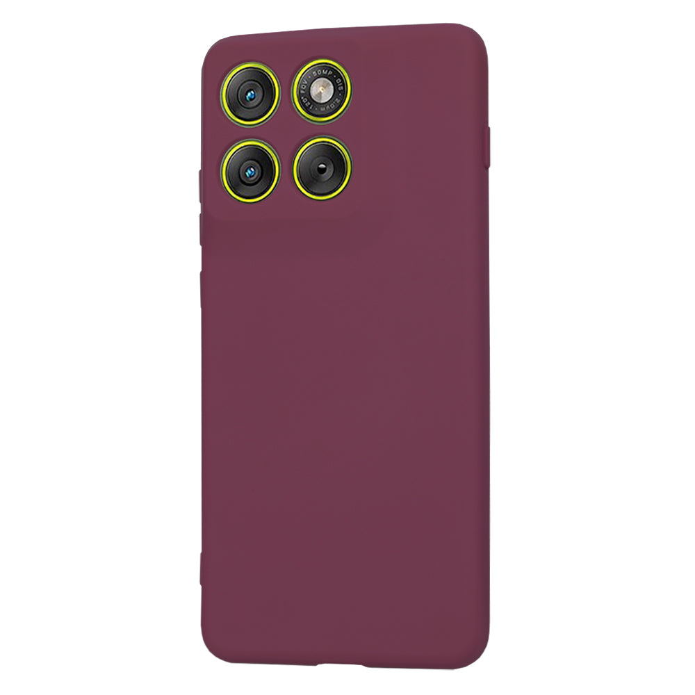 Ovitek za Motorola Edge 70, Techsuit, SoftFlex, Češnjeva