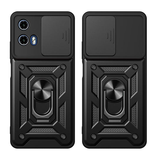 Ovitek za Motorola Moto E14 / G24 Power / G04 / G24, Tech-Protect, CamShield Pro, Črn