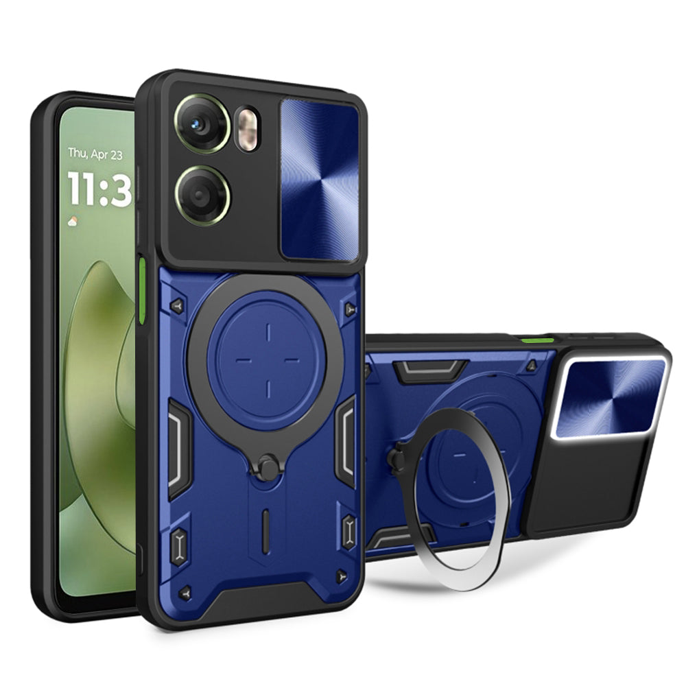 Ovitek za Motorola Moto G06, Techsuit, CamGuard Pro, Modra