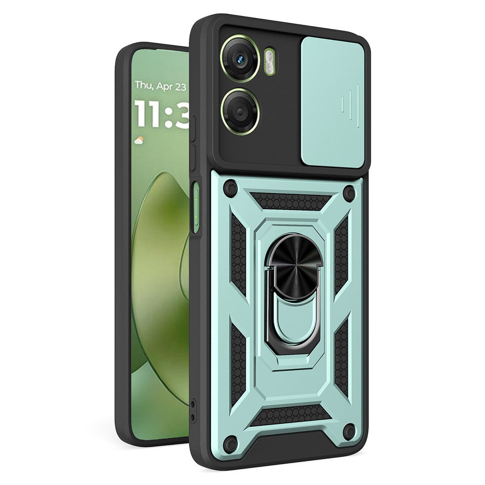 Ovitek za Motorola Moto G06, Techsuit, CamShield, Zelen