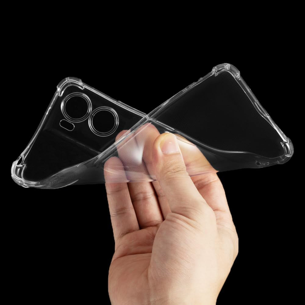 Ovitek za Motorola Moto G06, Techsuit, Proti udarcem Prozoren