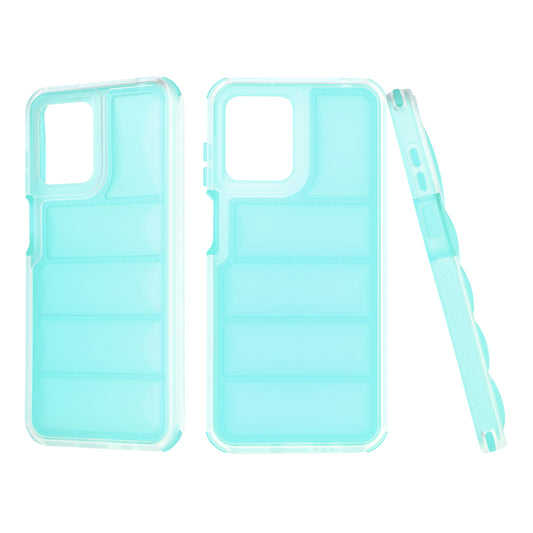 Ovitek za Motorola Moto G13 / G23 / G53, Techsuit, Wave Shield, Turkizna