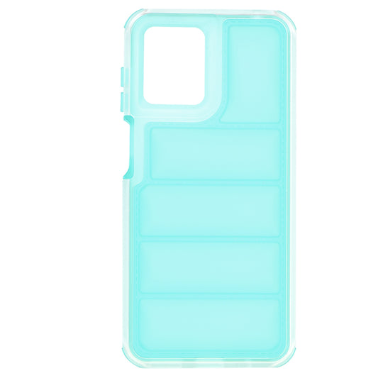 Ovitek za Motorola Moto G14, Techsuit, Wave Shield, turkizna