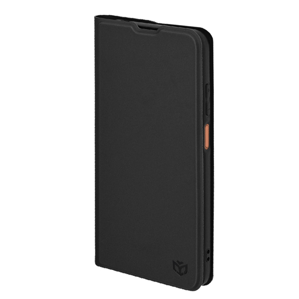 Ovitek za Motorola Moto G15 / G15 Power, Techsuit, Magskin Book, Črn