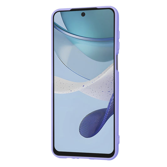 Ovitek za Motorola Moto G53, Techsuit, SoftFlex, Svetlo vijoličen