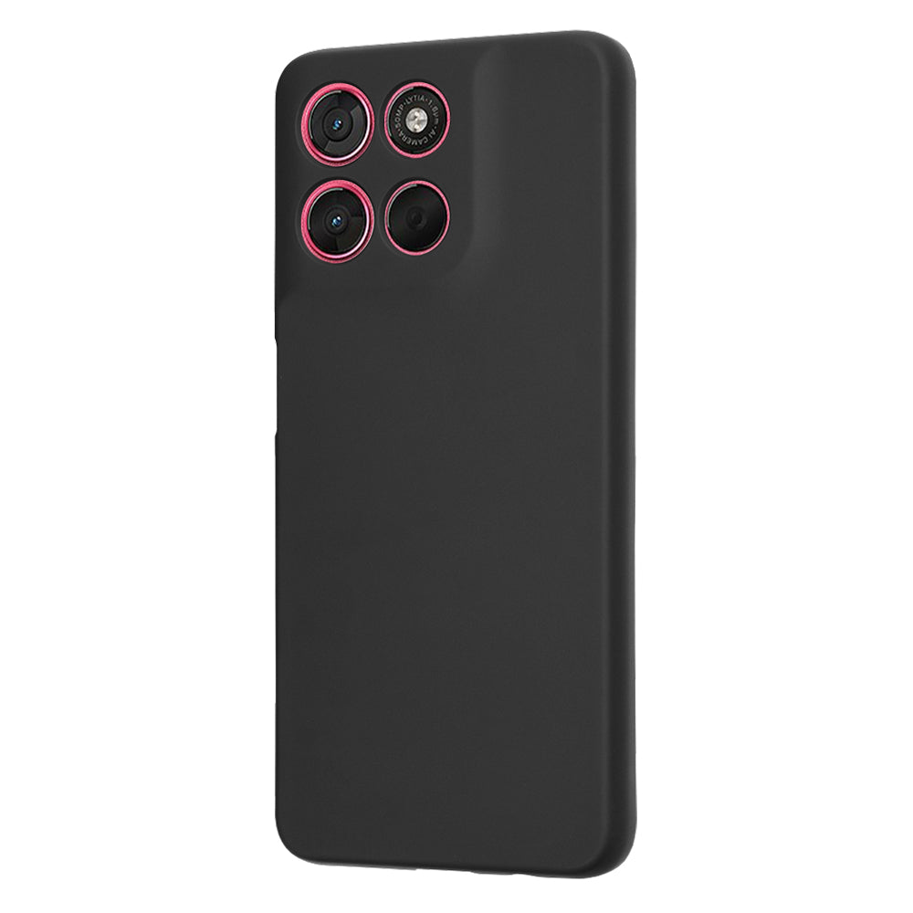 Ovitek za Motorola Moto G67 Power / G57 Power, Techsuit, SoftFlex, Črn