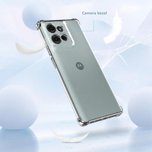 Ovitek za Motorola Moto G75, Techsuit, Proti udarcem Prozoren