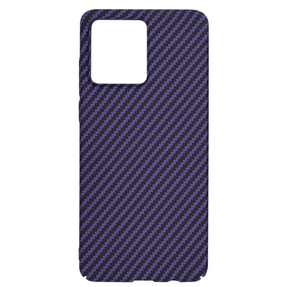 Ovitek za Motorola Moto G84, Techsuit, Carbonite FiberShell, Vijoličen