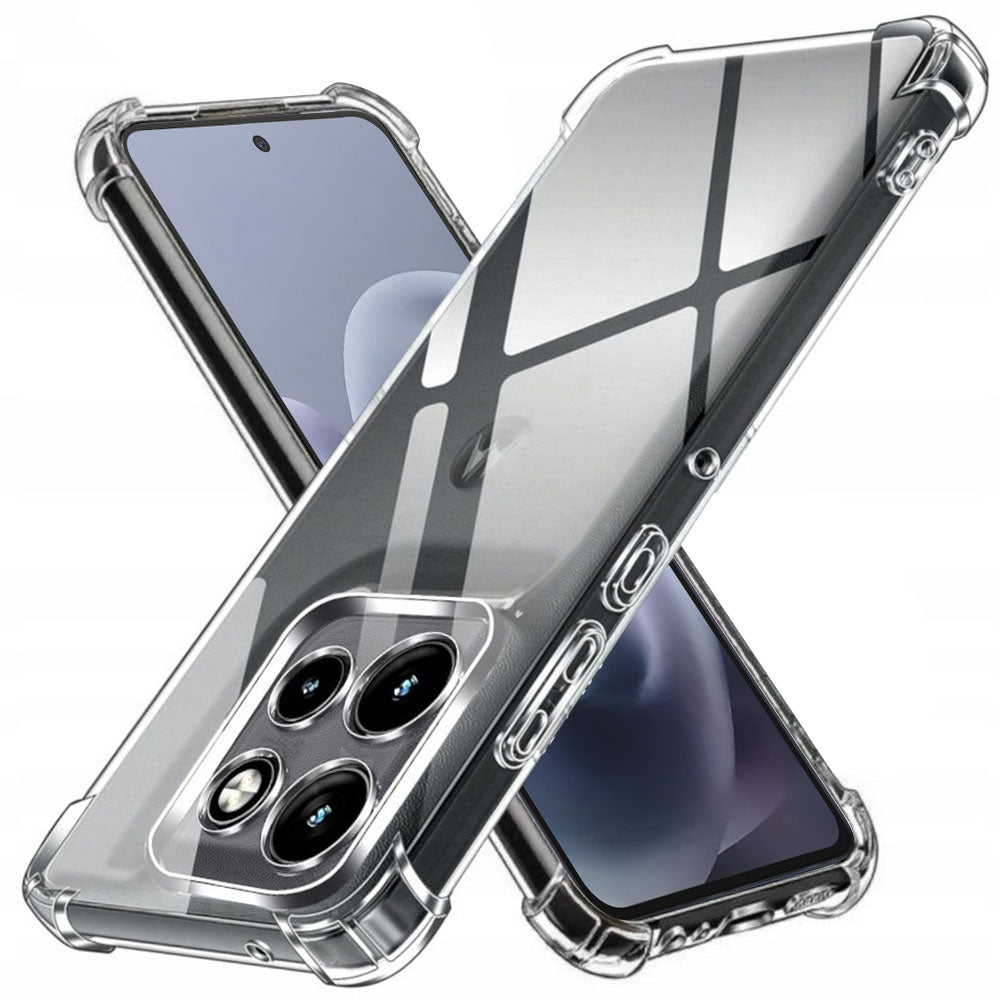 Ovitek za Motorola Moto G86 Power, Techsuit, Proti udarcem Prozoren