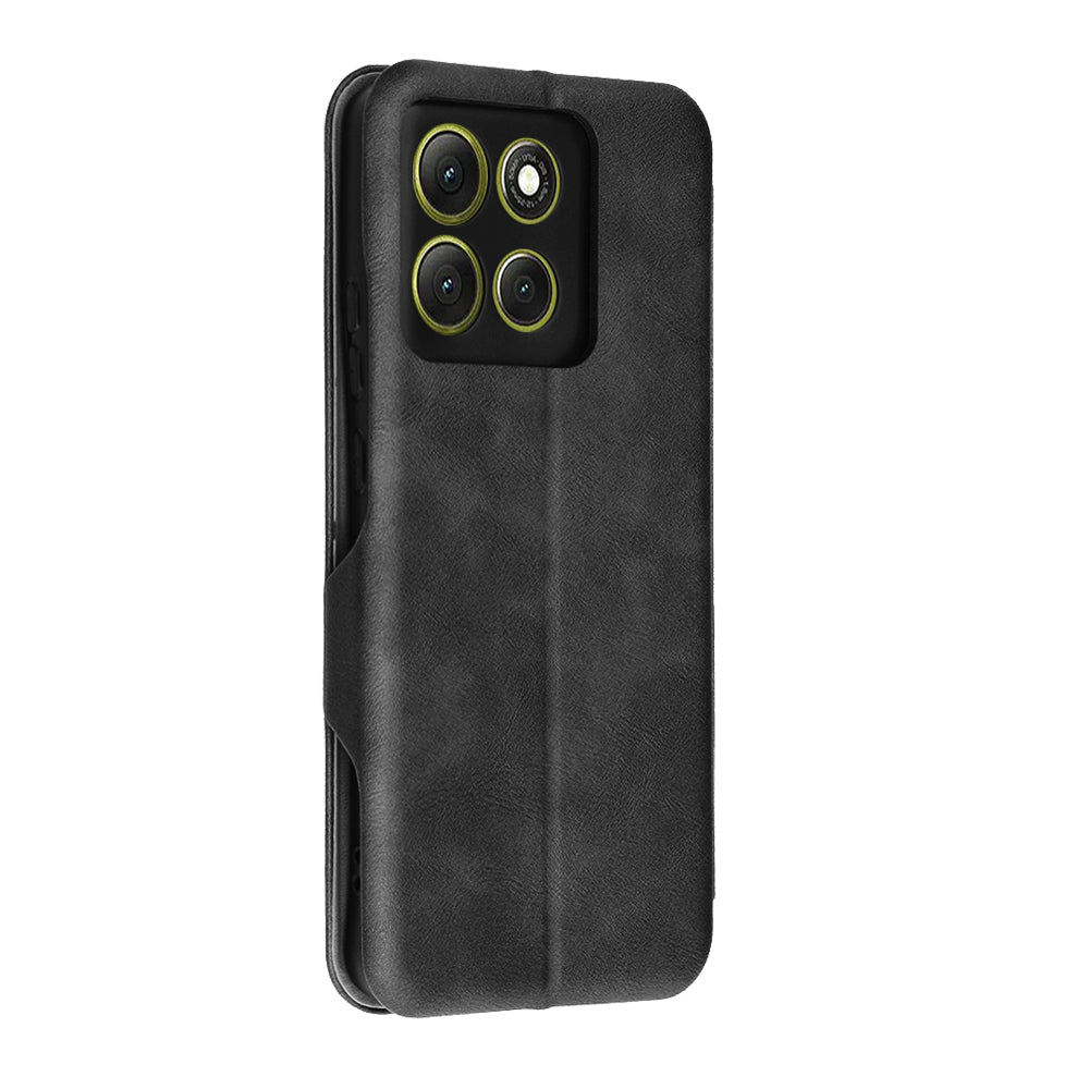 Ovitek za Motorola Moto G86, Techsuit, Safe Wallet Plus, Črn