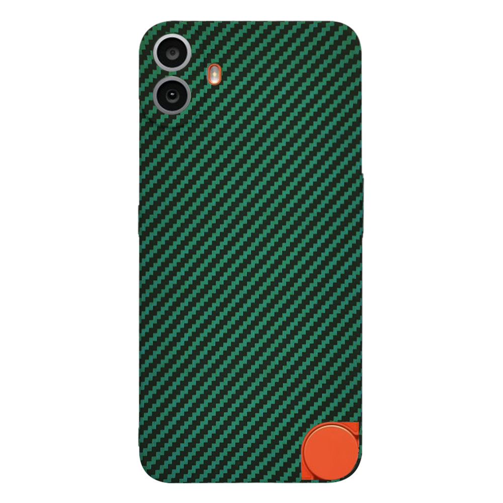 Ovitek za Nothing CMF Phone 1, Techsuit, Carbonite FiberShell, Zeleno