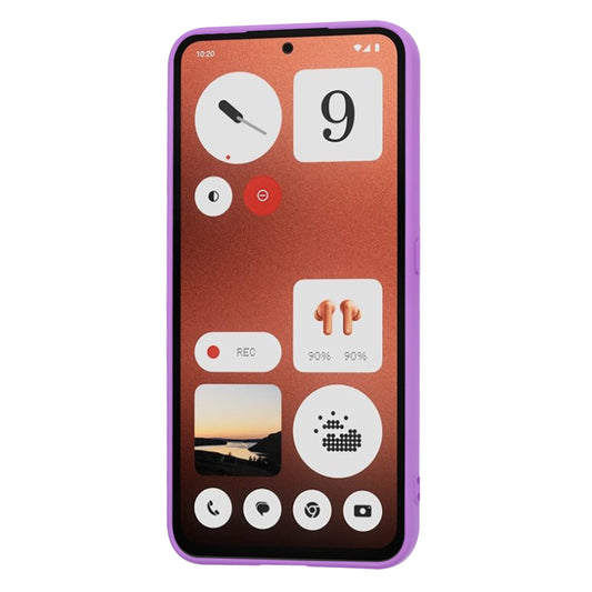 Ovitek za Nothing CMF Phone 1, Techsuit, SoftFlex, Vijoličen