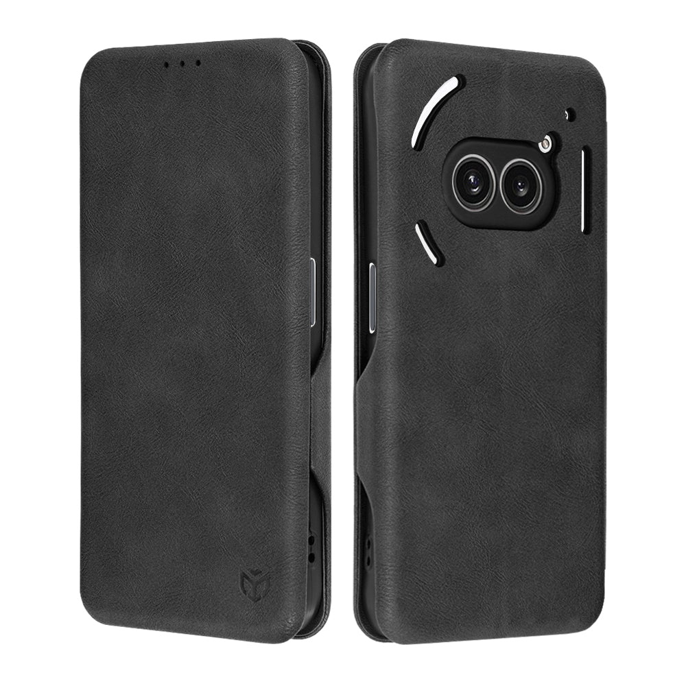Ovitek za Nothing Phone (2a) Plus / Phone (2a), Techsuit, Safe Wallet Plus, Črn, Ponovno zapakiran