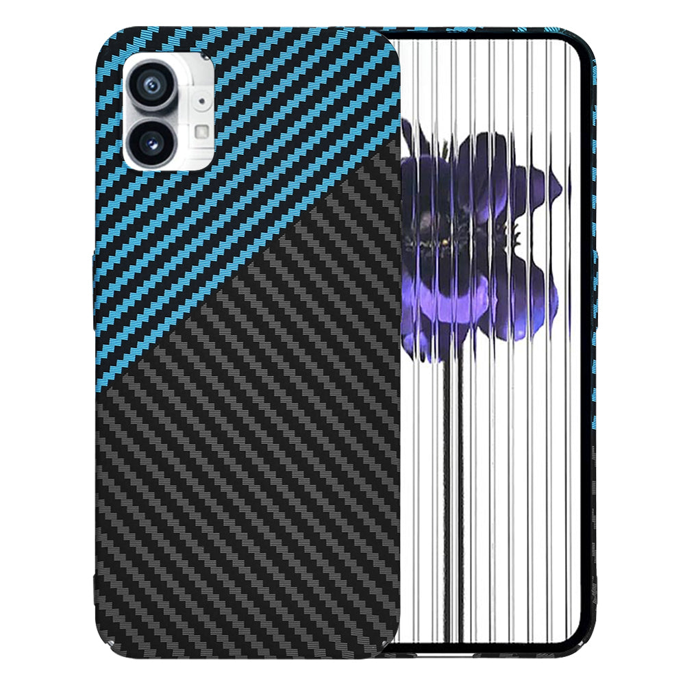 Ovitek za Nothing Phone (1), Techsuit, Carbonite FiberShell, Črna Bleu