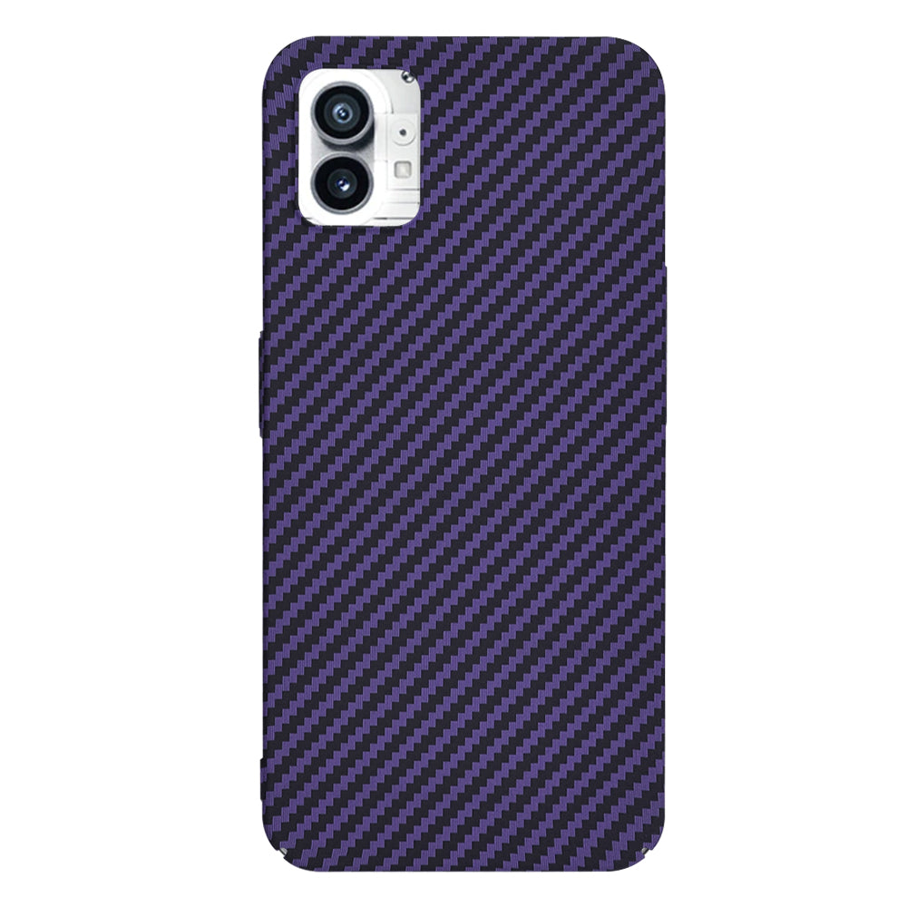 Ovitek za Nothing Phone (1), Techsuit, Carbonite FiberShell, Vijolična
