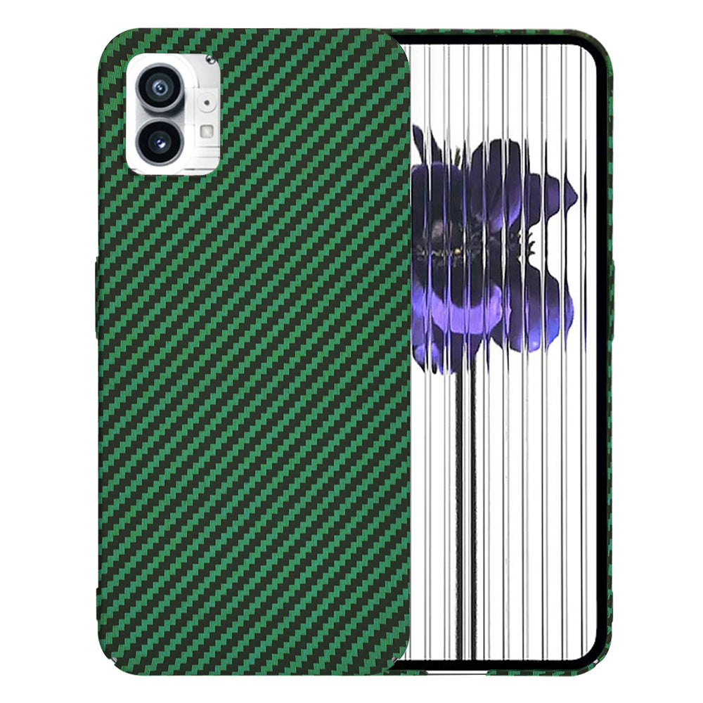Ovitek za Nothing Phone (1), Techsuit, Carbonite FiberShell, Zelen