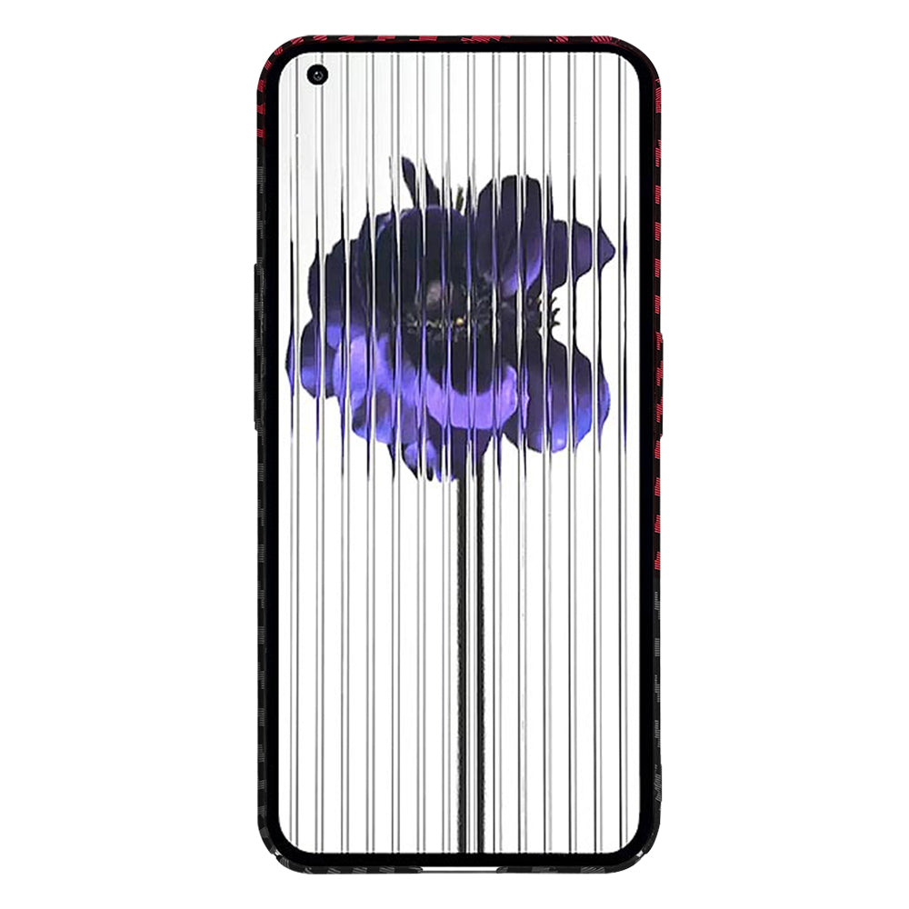 Ovitek za Nothing Phone (1), Techsuit, Carbonite FiberShell, Črno Rdeč