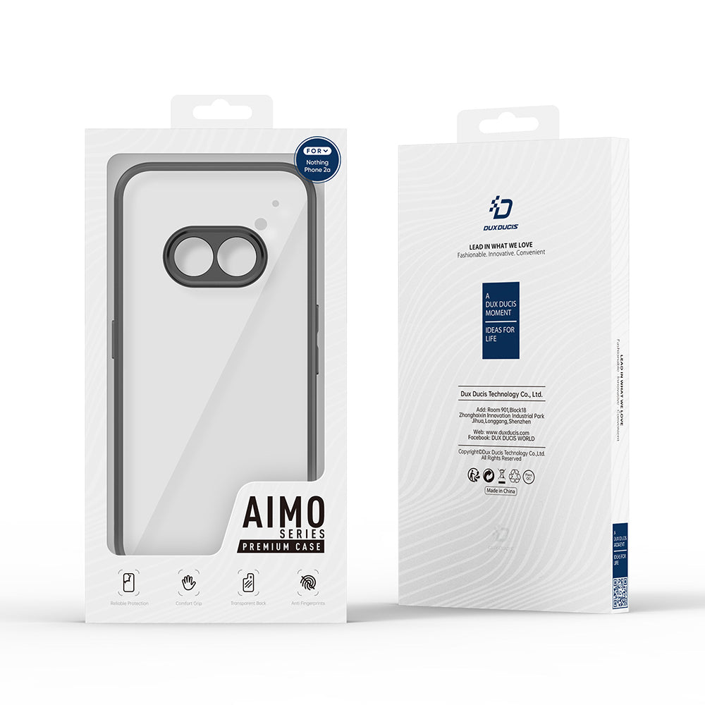 Ovitek za Nothing Phone (2a) Plus / Phone (2a), DUX DUCIS, Aimo, Črna