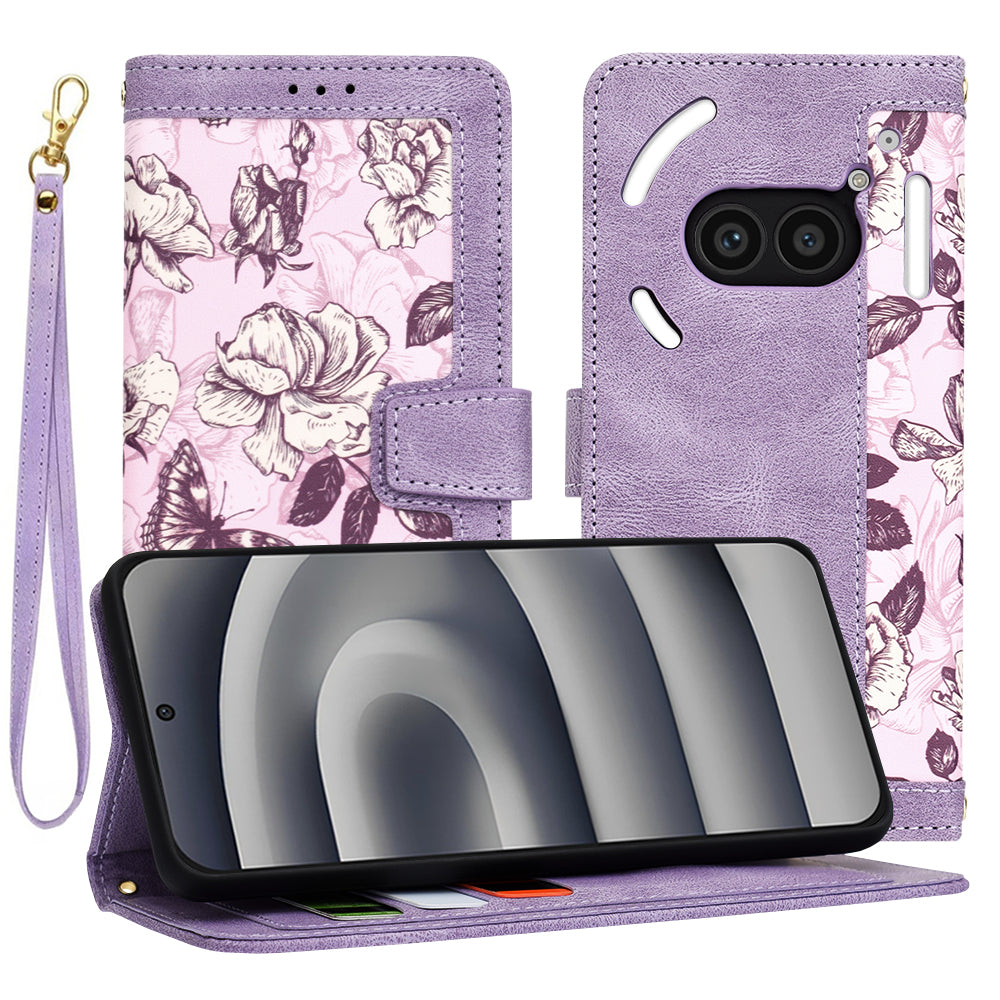 Ovitek za Nothing Phone (2a) Plus / Phone (2a), Techsuit, FlipCraft, Vijolična