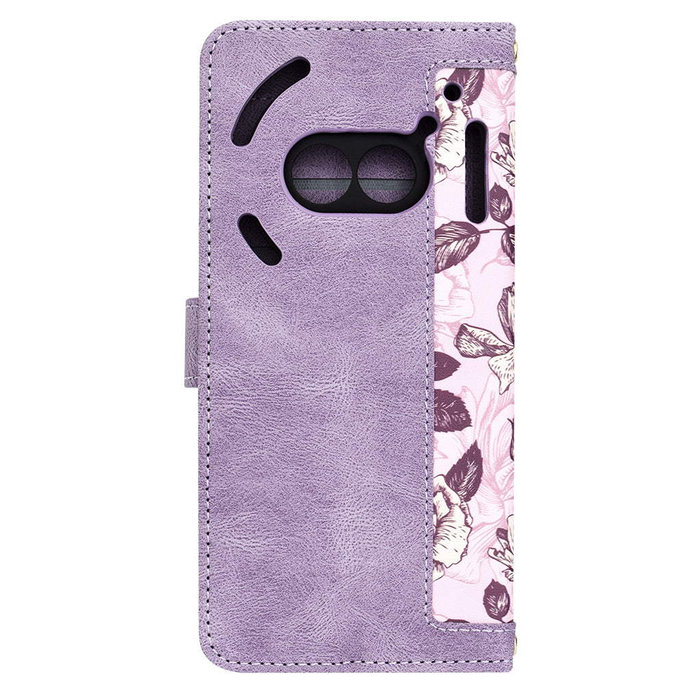 Ovitek za Nothing Phone (2a) Plus / Phone (2a), Techsuit, FlipCraft, Vijolična