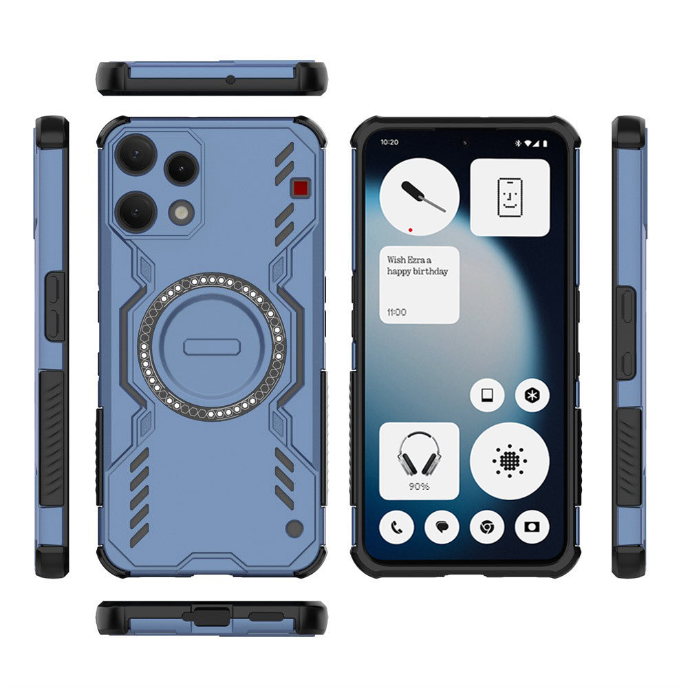 MagSafe ovitek za Nothing Phone (3a) Lite, Techsuit, ArmorMag, modra