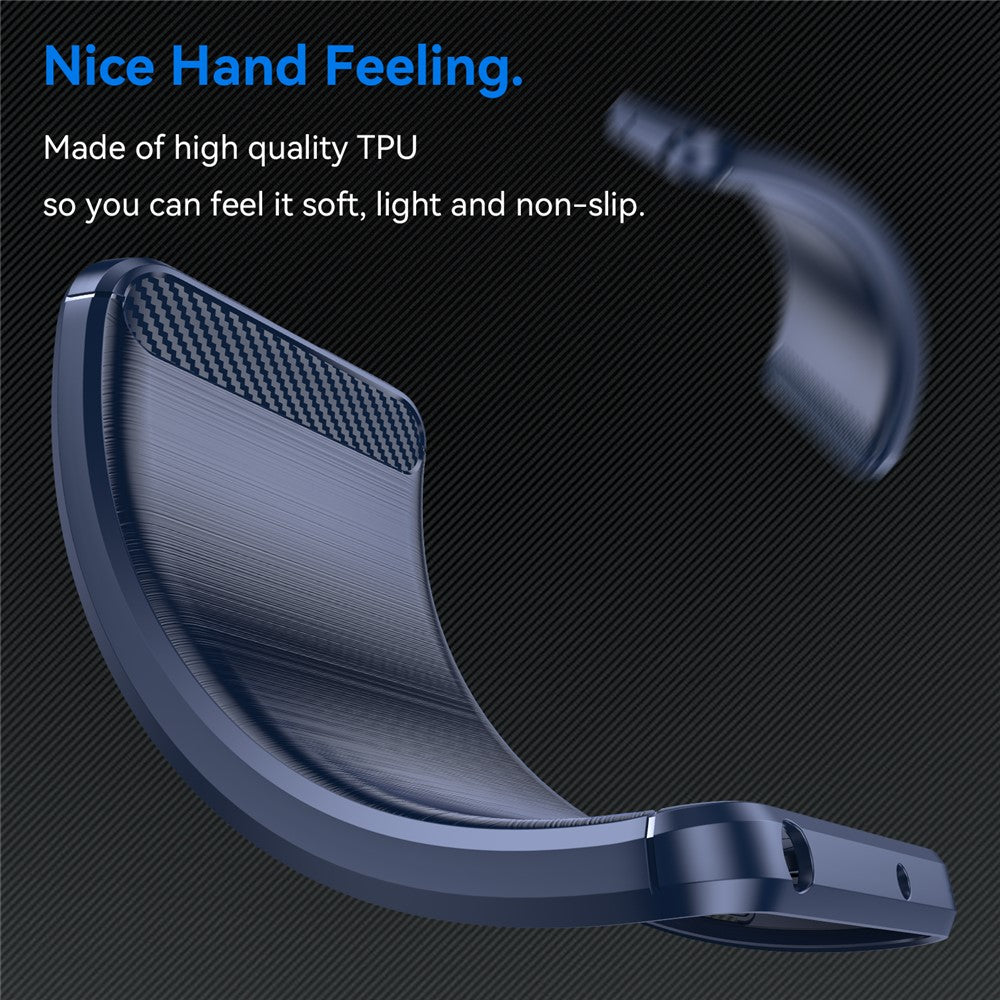 Ovitek za Nothing Phone (3a) Lite, Techsuit, Carbon, Modra