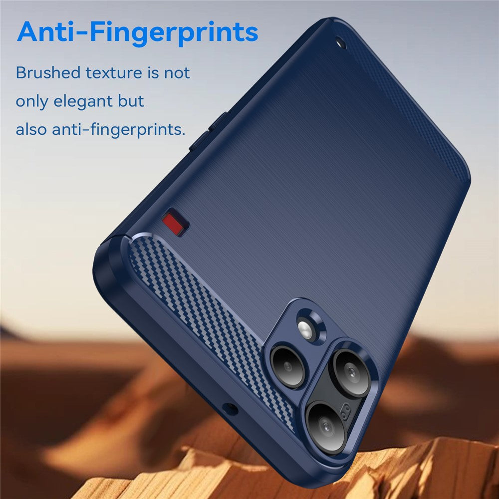 Ovitek za Nothing Phone (3a) Lite, Techsuit, Carbon, Modra