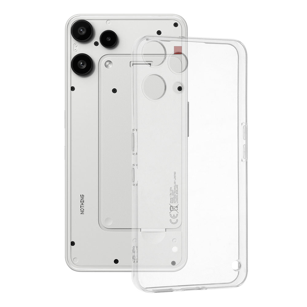 Ovitek za Nothing Phone (3a) Lite, Techsuit, Clear, Prozoren