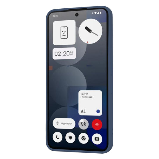 Ovitek za Nothing Phone (3a) Pro, Techsuit, SoftFlex, Temno moder