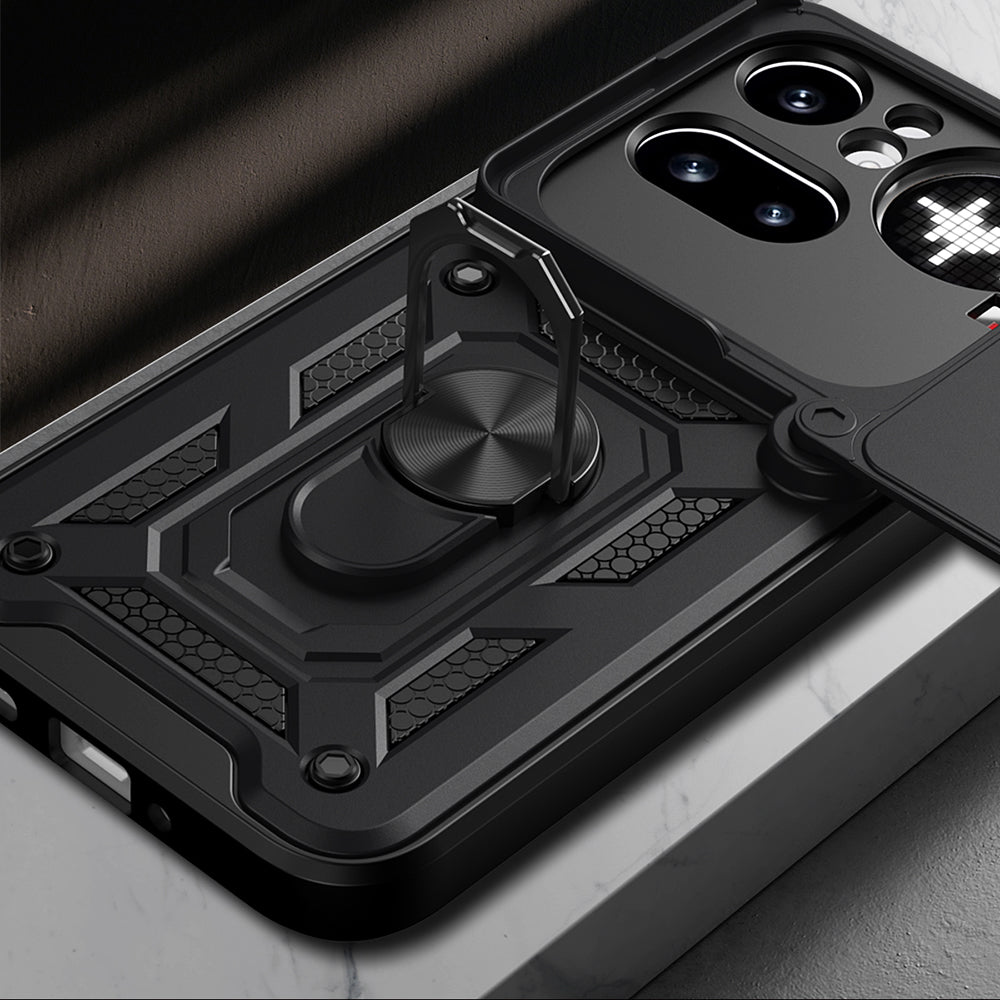 Case for Nothing Phone (4a) Pro, Techsuit, CamShield, Black