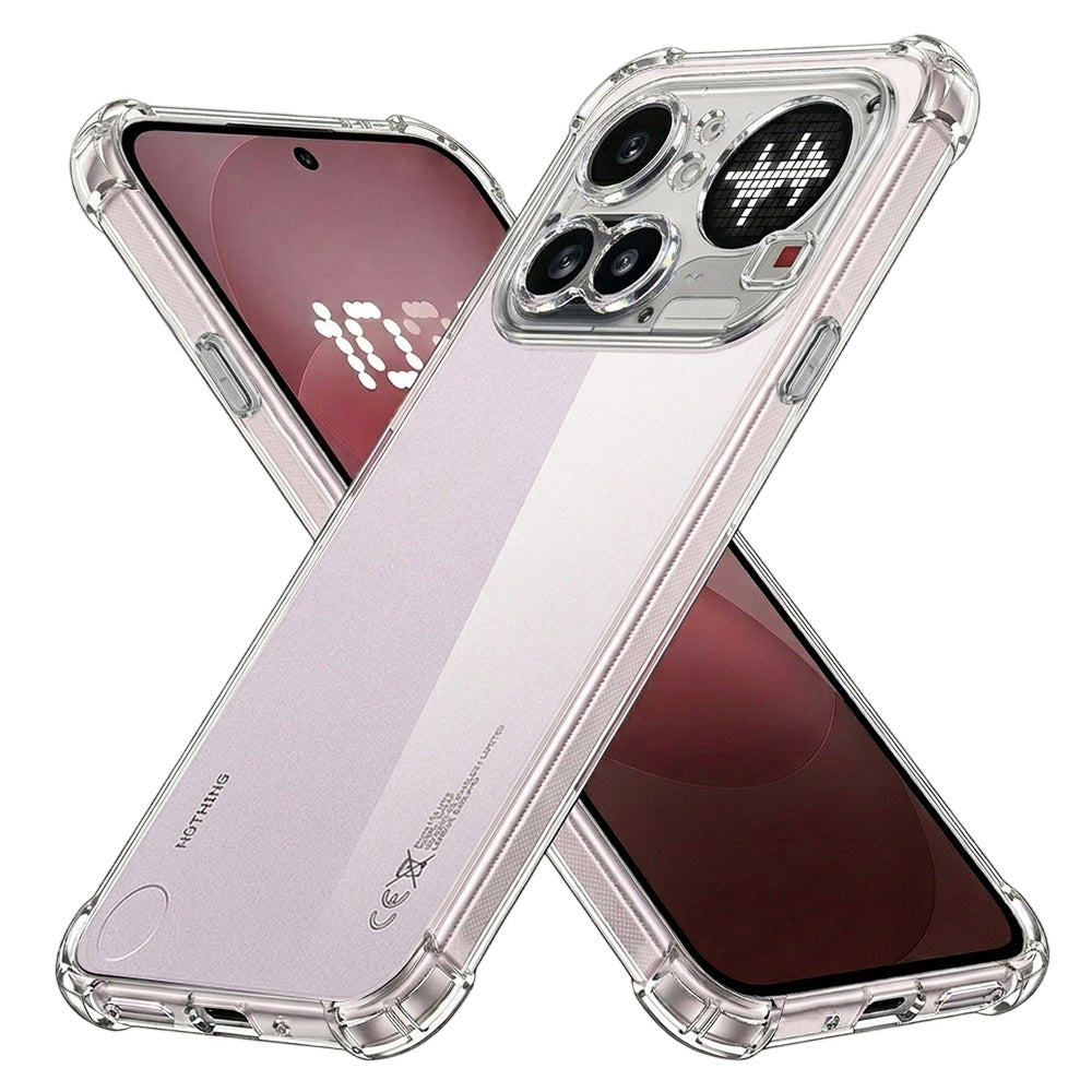 Ovitek za Nothing Phone (4a) Pro, Techsuit, Shockproof Clear, Prozoren