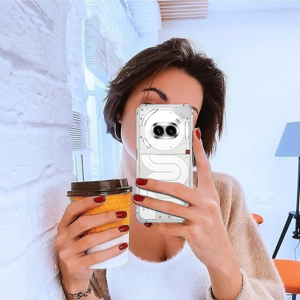Ovitek za Nothing Phone (4a) Pro, Techsuit, Shockproof Clear, Prozoren