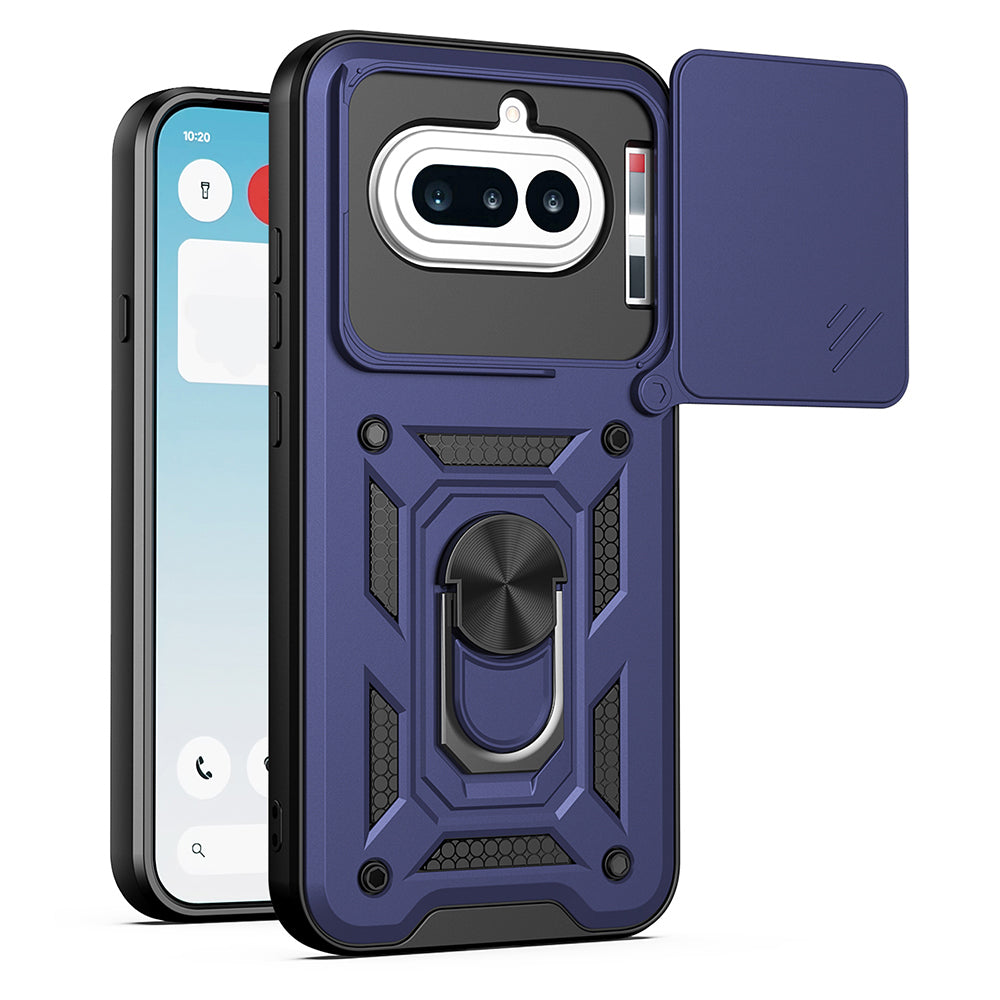 Ovitek za Nothing Phone (4a), Techsuit, CamShield, Modra