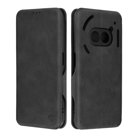 Ovitek za Nothing Phone (2a) Plus / Phone (2a), Techsuit, Safe Wallet Plus, Črn, Ponovno zapakiran