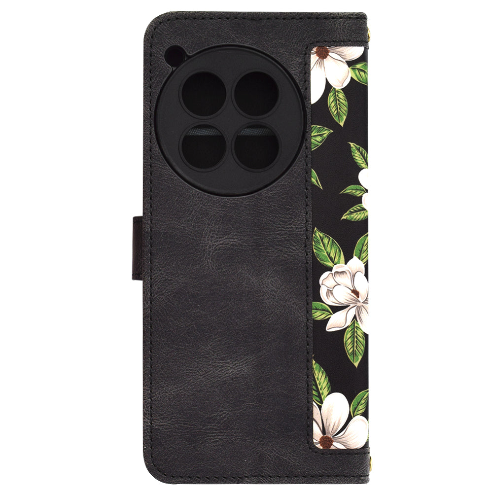 Ovitek za OnePlus 12, Techsuit, FlipCraft, črn