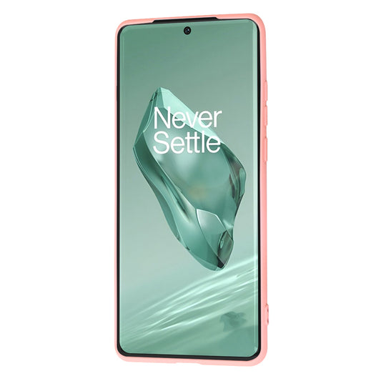 Ovitek za OnePlus 12, Techsuit, SoftFlex, svetlo roza