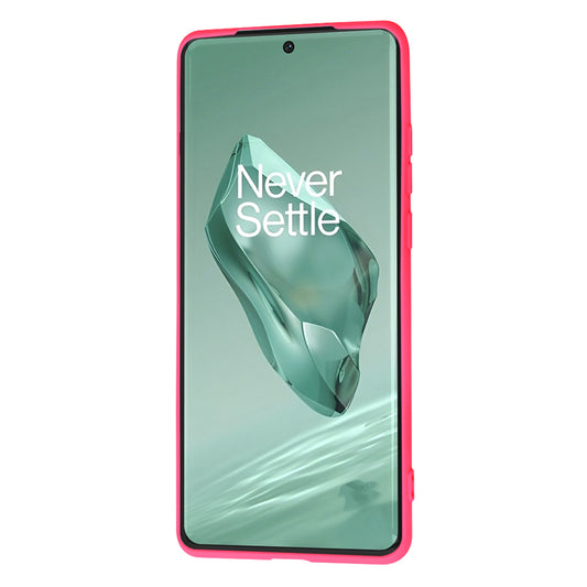 Ovitek za OnePlus 12, Techsuit, SoftFlex, Temno roza
