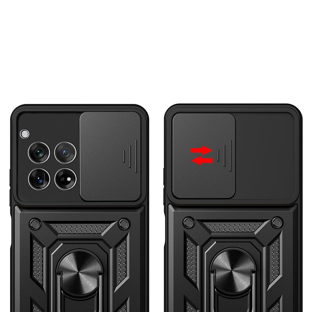 Ovitek za OnePlus 12R, Techsuit, CamShield, roza