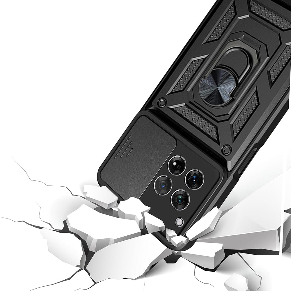 Ovitek za OnePlus 12R, Techsuit, CamShield, roza