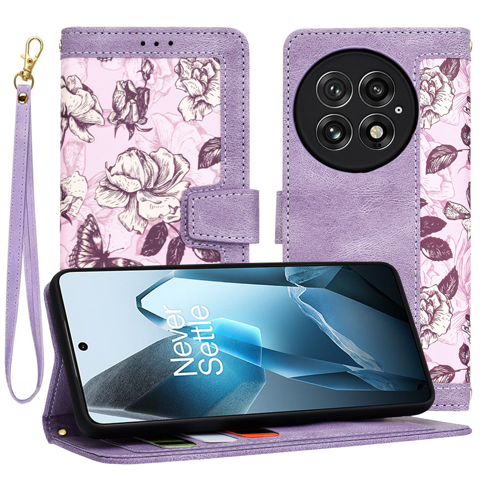 Ovitek za OnePlus 13, Techsuit, FlipCraft, vijoličen