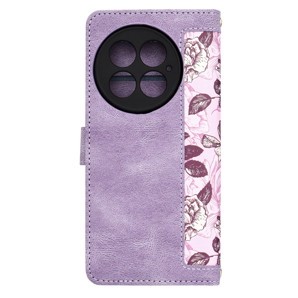 Ovitek za OnePlus 13, Techsuit, FlipCraft, vijoličen