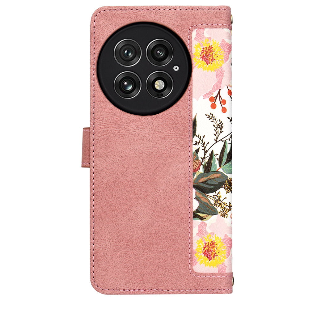 Ovitek za OnePlus 13, Techsuit, FlipCraft, roza
